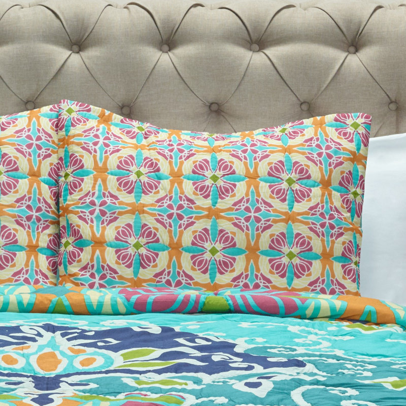 Gabby Cotton Floral Sham Set, King
