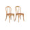 Ensemble de 2 sièges en résine Bentwood en résine standard par Chivari