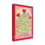 « valentines day happy fleurs », reproduction d’impression sur toile tendue-33556548