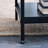 Carissa Bungalow Rectangular Console Sofa Table with Storage Shelf and 2 Drawers Rustic Wood Grain Woven Front and Metal-427178800