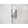 Illume 31.75 in. x 78 in. Fully Frameless Wall Hinge Shower Door