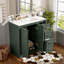 Meuble-lavabo 36 po avec lavabo en céramique-601816674