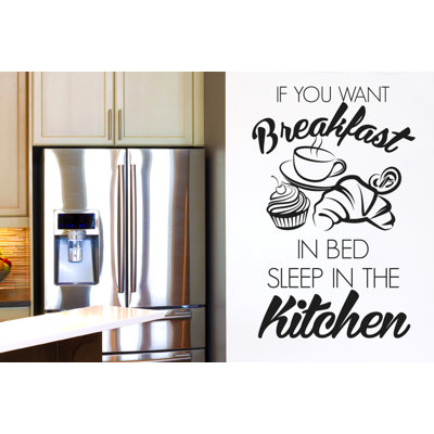 Food & Beverage Non-Wall Damaging Wall Decal