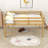 Eriqua Twin Size Wood Loft Bed-1057670124