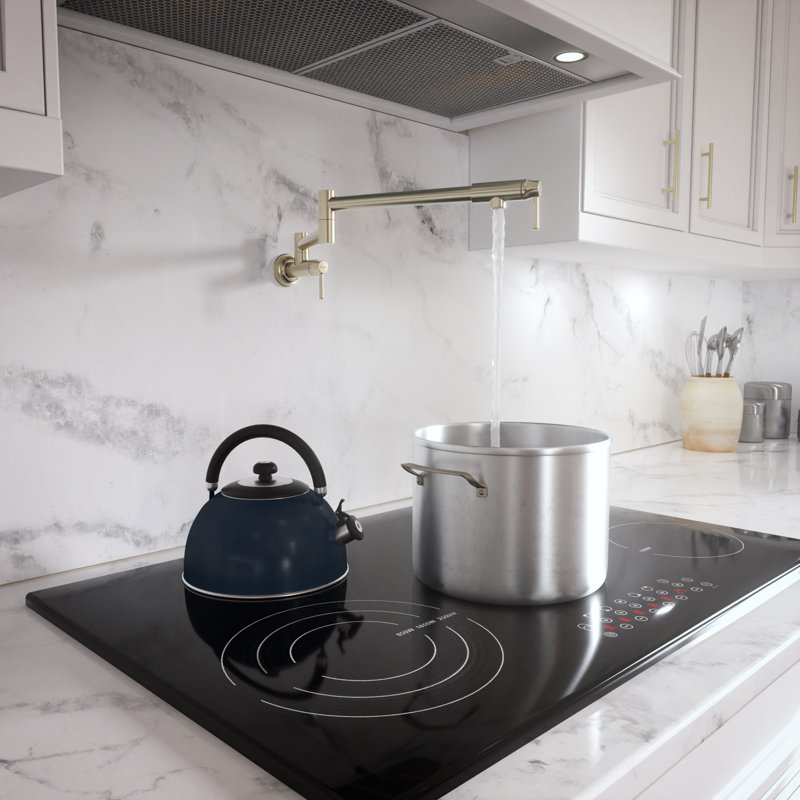 Robinet remplisseur hansgrohe en nickel poli, Polished Nickel