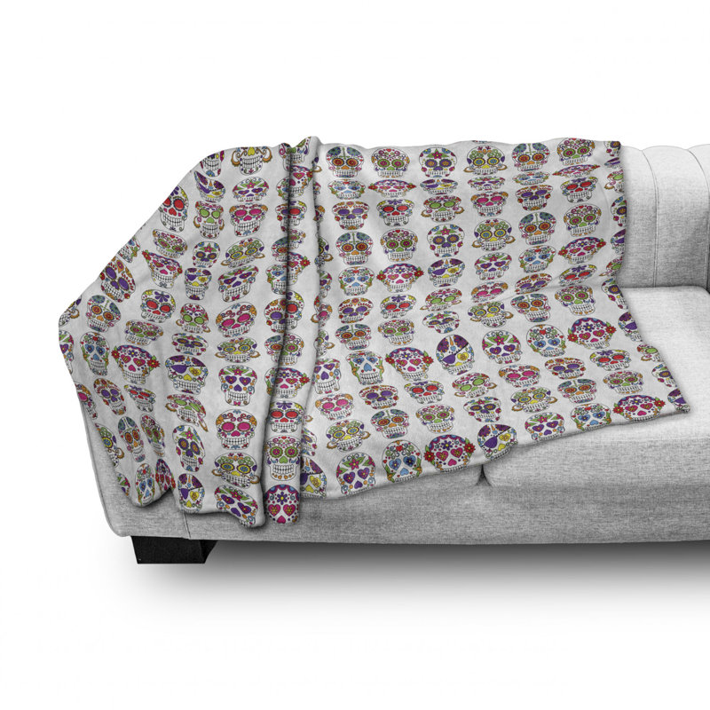 Hand Woven Throw Blanket, 70" W x 90" L