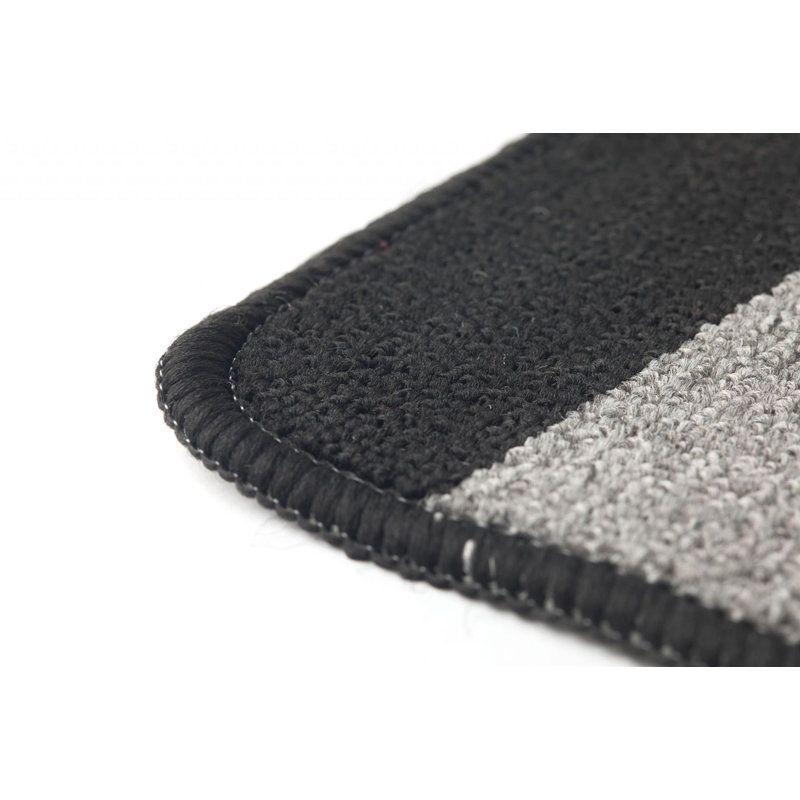 Annu Polypropylene Plastic Non-Slip Bath Mat, Grey