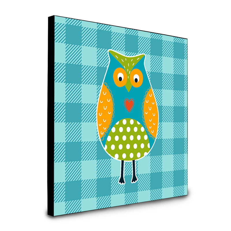 Panneau mural hibou art Gosfield