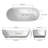 Fslefay 70'' Freestanding Soaking Bathtub Acrylic Freestanding Tub