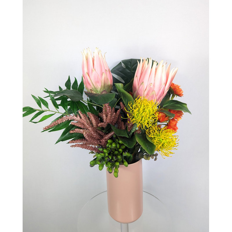Protea Tropical Silk Arrangement