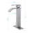 Brushed Nickel Waterfall Spout Bathroom Shower Faucet, Stainless Steel, Dependable Quality Rv Vanity Sink Fashionable-121645639