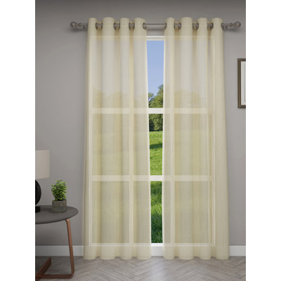 Daequan Sheer Curtain Pair