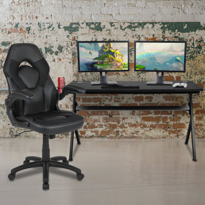 Bridesdale Gaming Desk and Chair Set