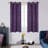 Gold Wave Line and Dots Printed Blackout Grommet Curtains (Set of 2)-1054468376-1054468455