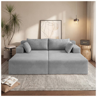 Canapé modulaire avec méridienne Modern Cloud