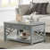 Lund 36" Wooden Rectangular Coffee Table with 1 Drawer and 1 Shelf