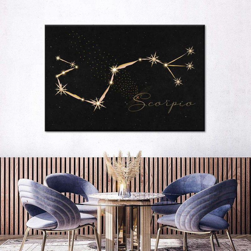 " Constellation Scorpio " by Luna Lyric, 8" H x 12" W x 1" D