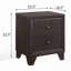 Table de chevet, table de chevet 2 tiroirs