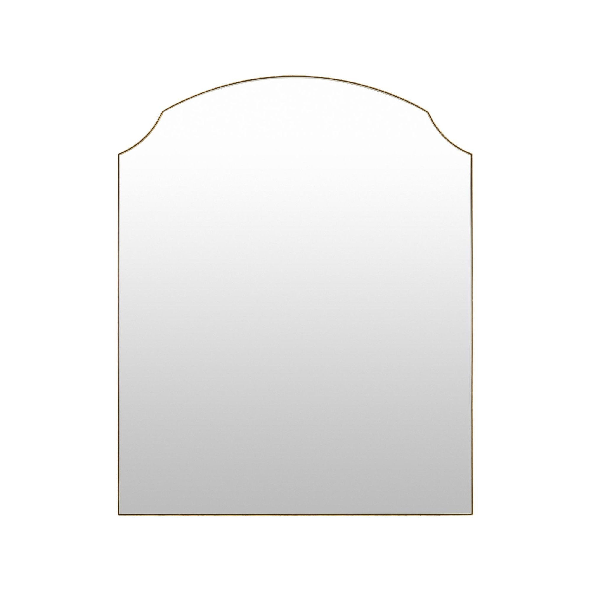 Galey Alix x Livabliss Landon Mirror, Gold, 36" x 29"
