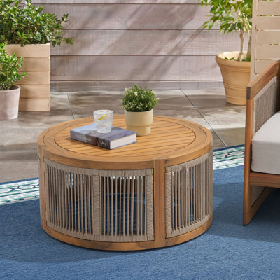Outdoor Acacia Wood Coffee Table