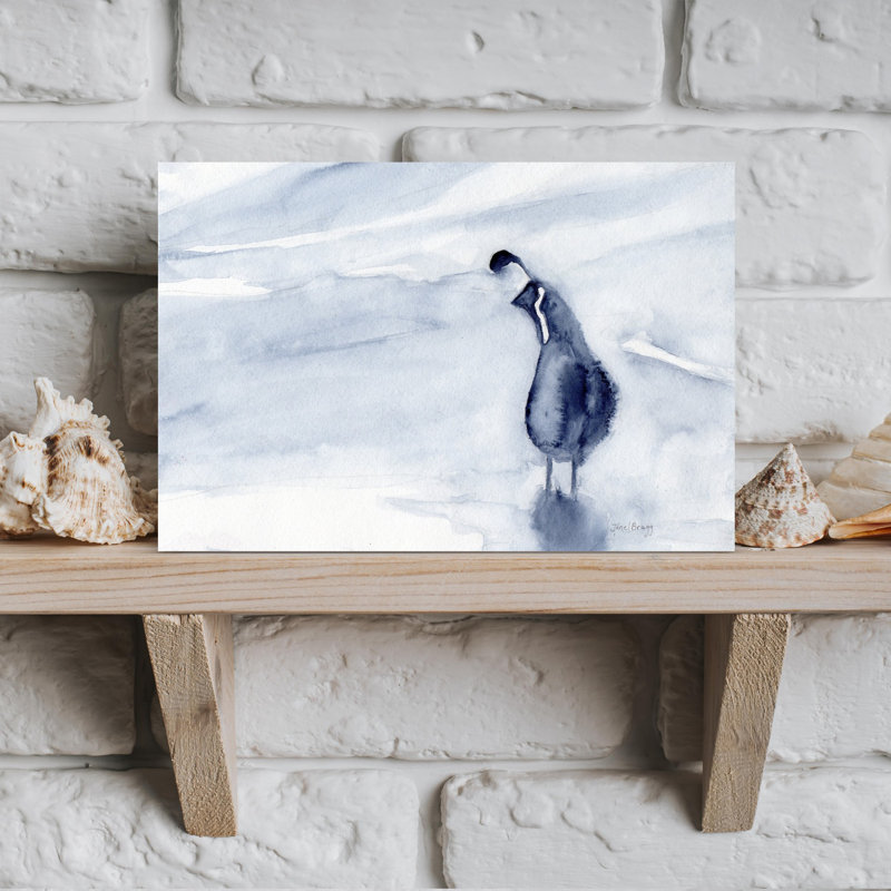 Art contemporain, oiseau contemporain Peaceful, H 12 po x l 18 po