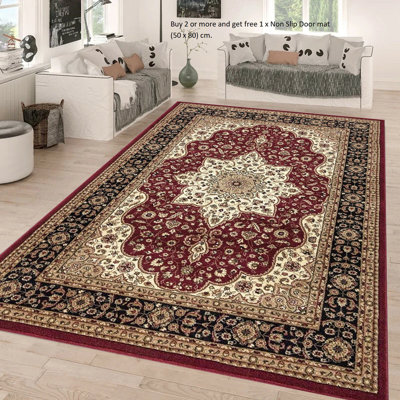 Floral 200cm X 290cm Area Rug