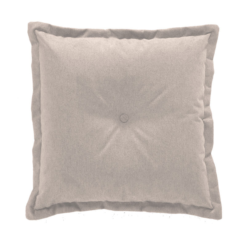 Aubree Square Cushion, Silver, 52 x 52cm