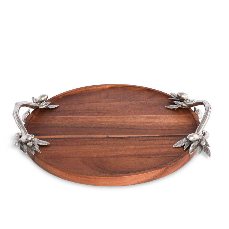 Olive Grove Solid Wood Tray