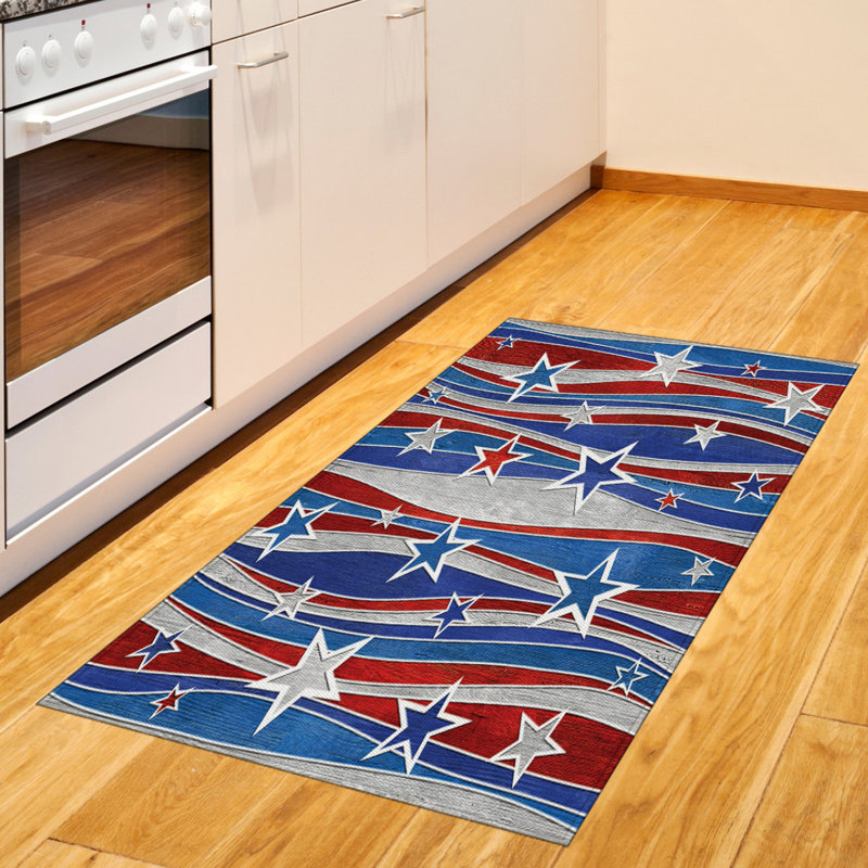 United States High Density Long Fiber Poly Threads Decorative Area Rug Carpet, Rectangle 2'7" x 5'