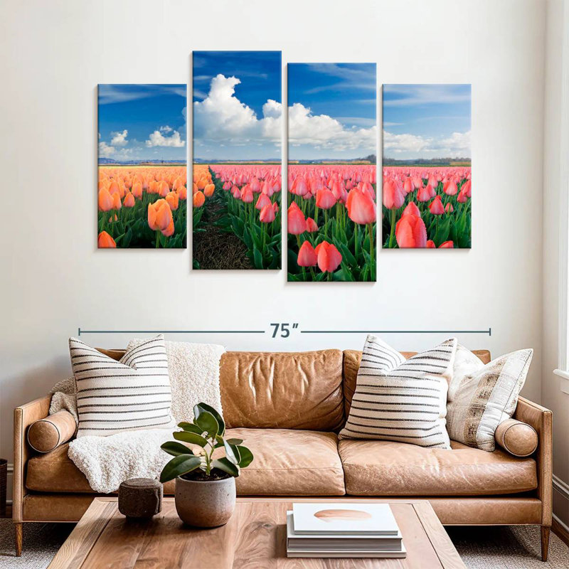 Tulipes roses et orange Alvord