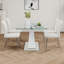Table en verre de style moderne