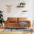 Brown Faux Leather selected