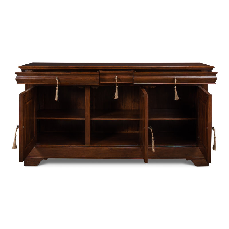 Cafe Au Lait 70'' Solid Wood Sideboard