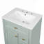 Meuble-lavabo de salle de bain avec lavabo, panneau de fibres à densité moyenne et fabrication en bois de pin, portes à 3 tiroirs à fermeture en douceur, conception moderne pour les petites et moyennes salles de bain-1881927823