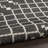  Positano 2'2" x 8' Black Modern Rug-468786588-468786573