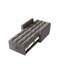 Canapé-lit pliable de 38,2 pouces de grande taille, canapé simple moderne en velours avec dossier réglable et 3 positions, gris foncé