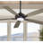 60" Dyno 5 - Blade LED Smart Standard Ceiling Fan with Remote Control and Light Kit Included