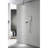 Brushed Nickel High Rainfall Shower Head - Stainless Steel, Water Saving, Self-cleaning, Suits All Types Of Standard Arms Showerhead Style, Nickel, Fits-118768136