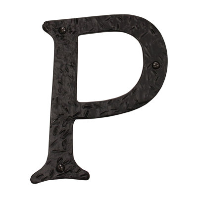 6'' H Metal House Letter