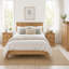 Pursley 3-Piece Rustic Bedroom Set, Solid Waxed Wood, 4-Drawer Chest & 2-Bedsides