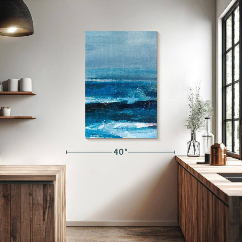 Avery Inverted Horizon Abstract, 39" H x 26" W