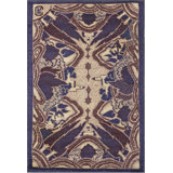 Vintage One-of-a-Kind Rectangle 3'6" X 5'2" Hand Knotted Area Rug