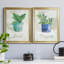Basilic en pot - Ensemble de 2 peintures sur toiles-1337202044-1337202045
