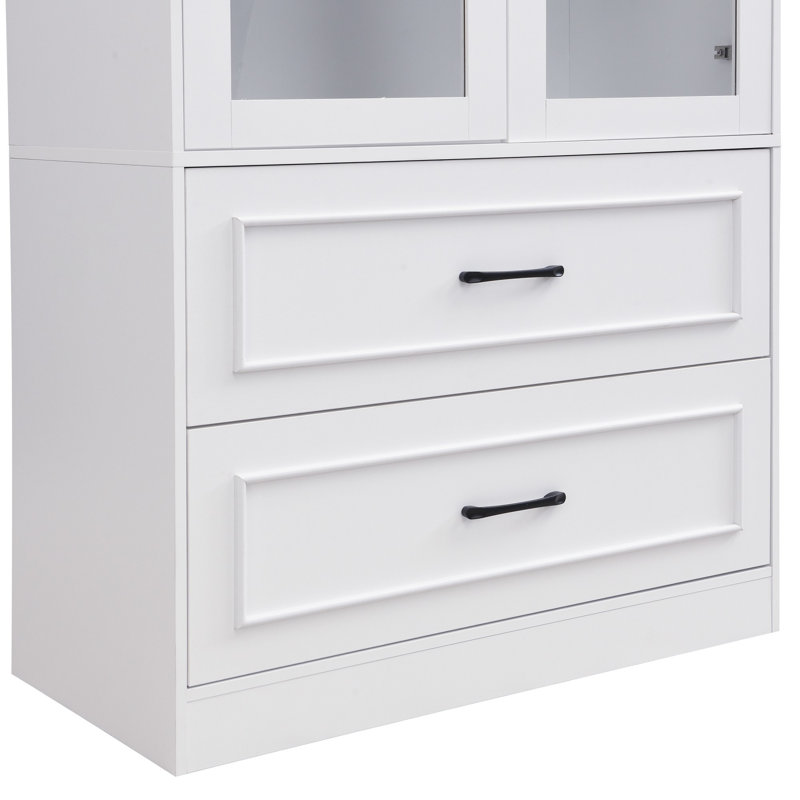 Kirree Kitchen Pantry, Blanc