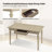 Julia 5-Piece Farmhouse Four Leg Dining Set-1238498050-1238498054