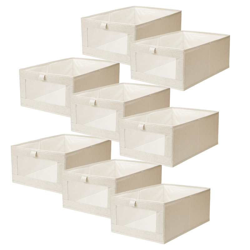 Closet Storage Bin with Window
