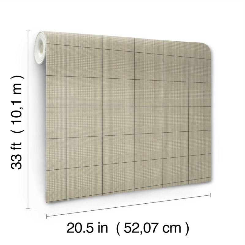 Papier peint Windsor, Taupe