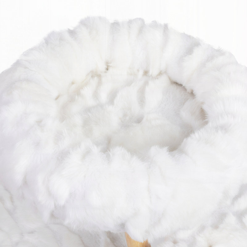 Arbre à chat moderne, tour de chat à branche naturelle, condo pour chat de luxe, mobilier pour chat d'intérieur, cadeau de chat chaton