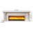 American Style Carved Heating Electric Fireplace-113336830