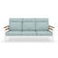 Canapé d'extérieur en métal avec coussin Sunbrella Townsend-116257285-116257287